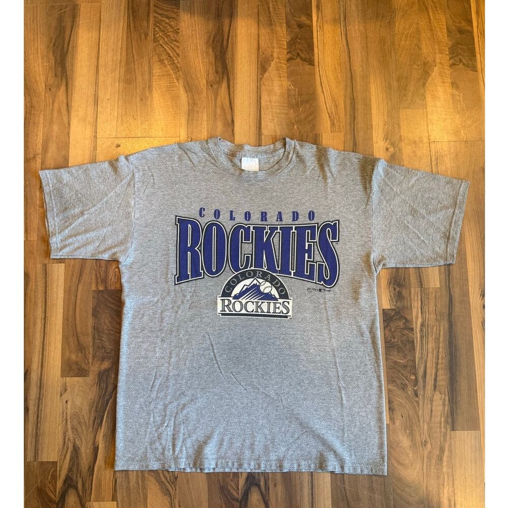 Colorado Rockies Thermal Knit Shortsleeve Size XL